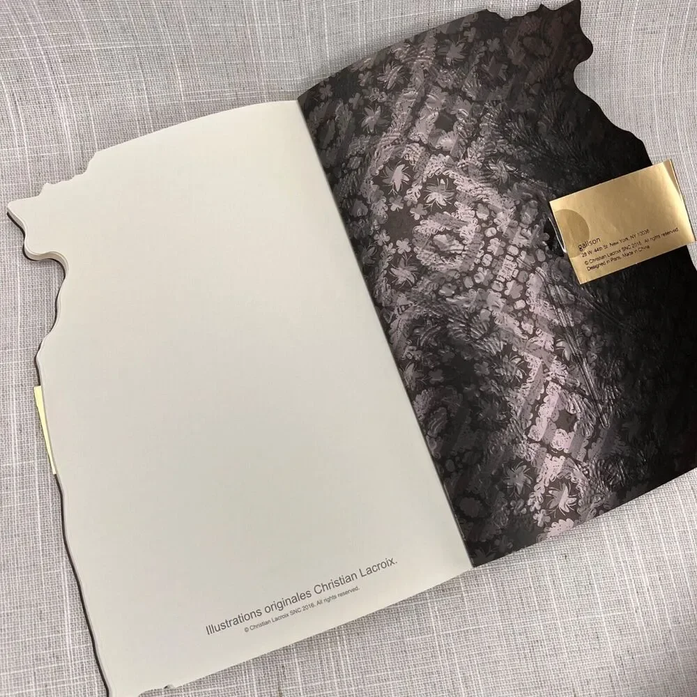 Christian Lacroix Paris Softcover Journal Les Madone Atalante Layflat Notebook